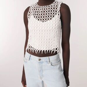 Elegant Pearl Embellished Women's Top